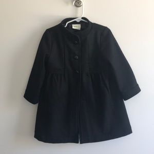 Child black coat. Size 3T
